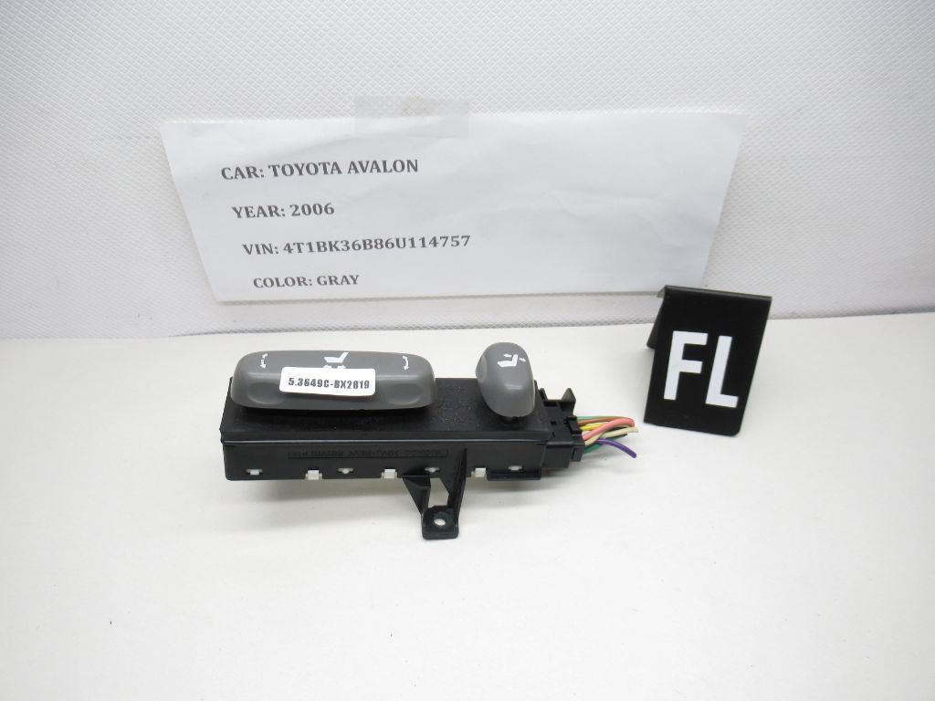2006-2010 Toyota Avalon Front Left Side Power Seat Adjuster Switch 18A189 OEM