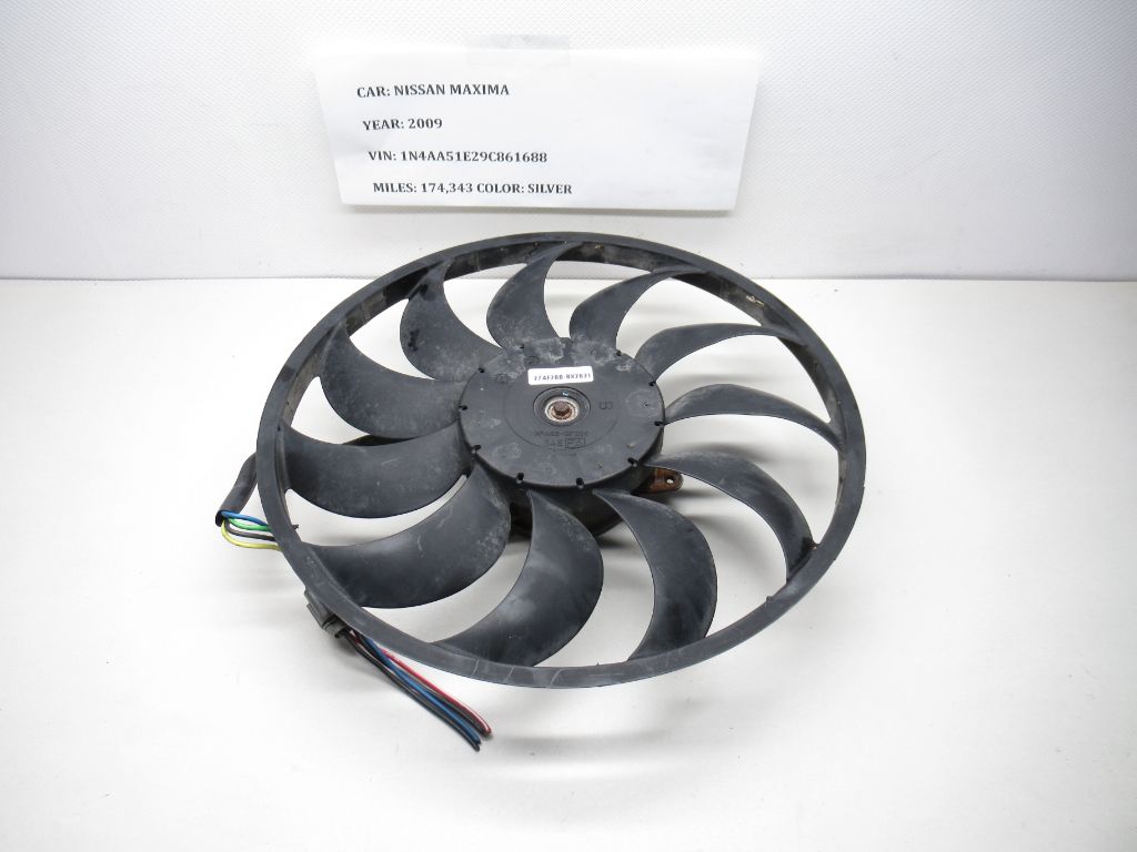 2009-2014 Nissan Maxima Radiator Cooling Fan & Motor 21486JK60B OEM