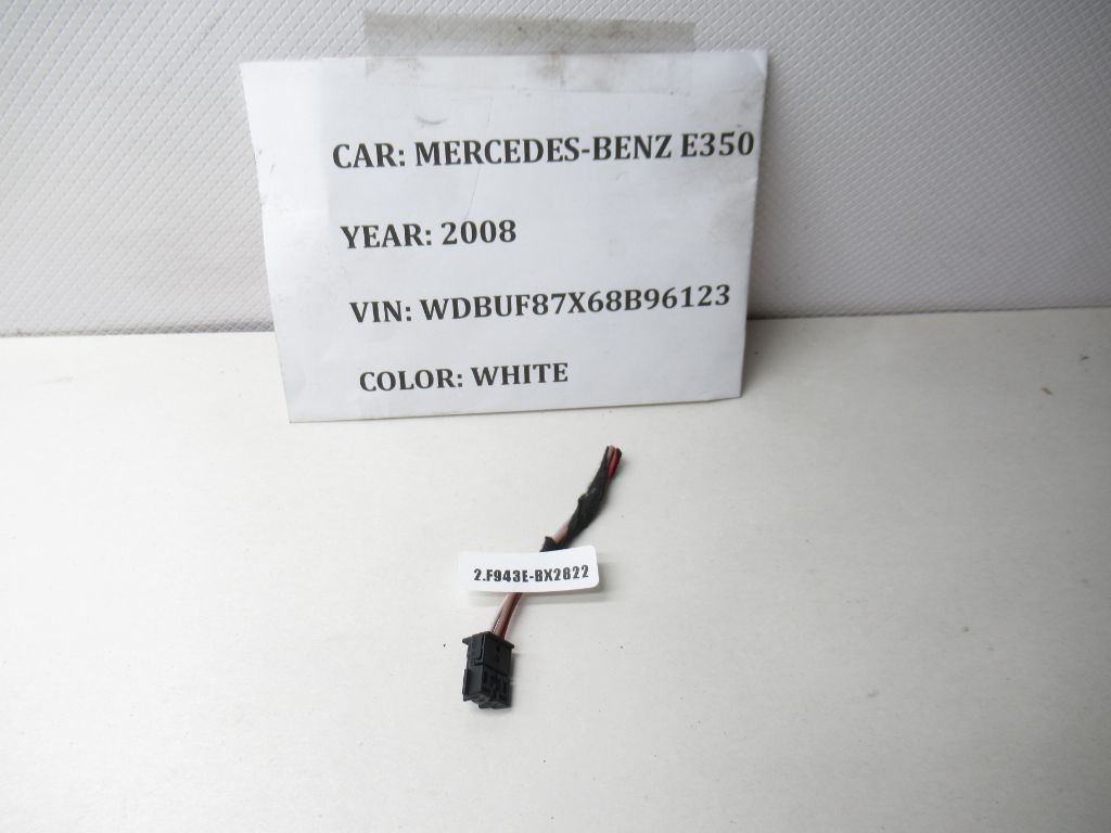 2006-2009 Mercedes Benz E350 Wiring Plug Connector Pigtail 0375456528 OEM