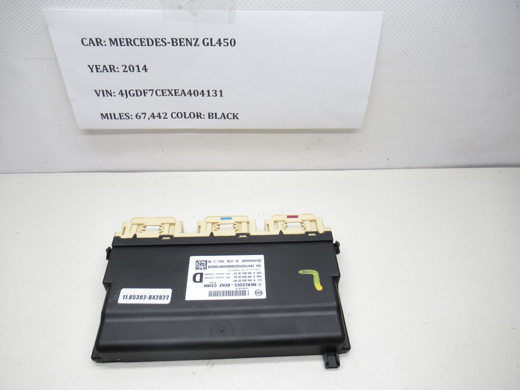2013-2014 Mercedes-Benz GL450 Control Module A1669008506 OEM