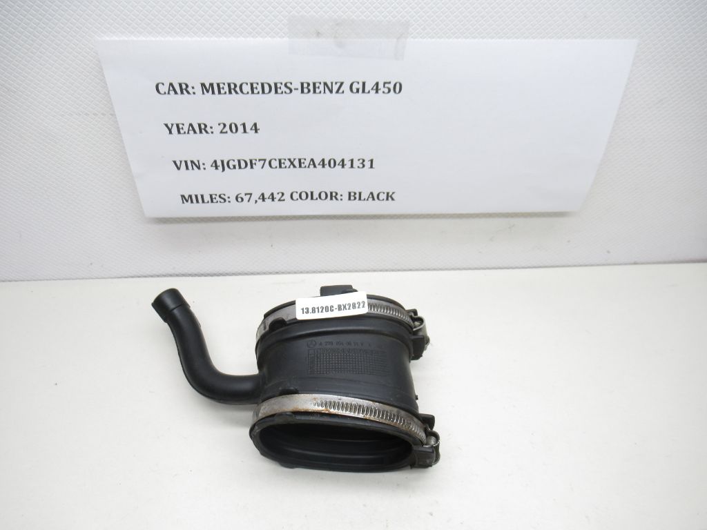 2013-2014 Mercedes-Benz GL450 Air Intake Hose Duct Boot A2780940891 OEM