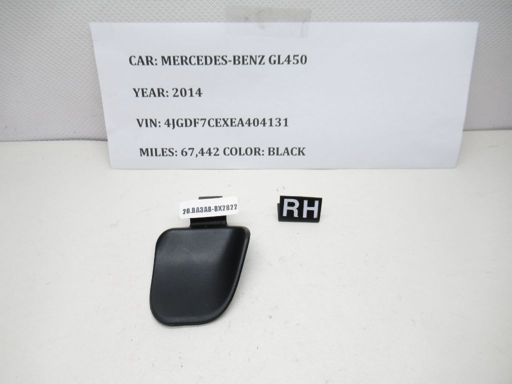 2013-2015 Mercedes-Benz GL450 Rear Seat Cover Plate Trim A1649381210 OEM