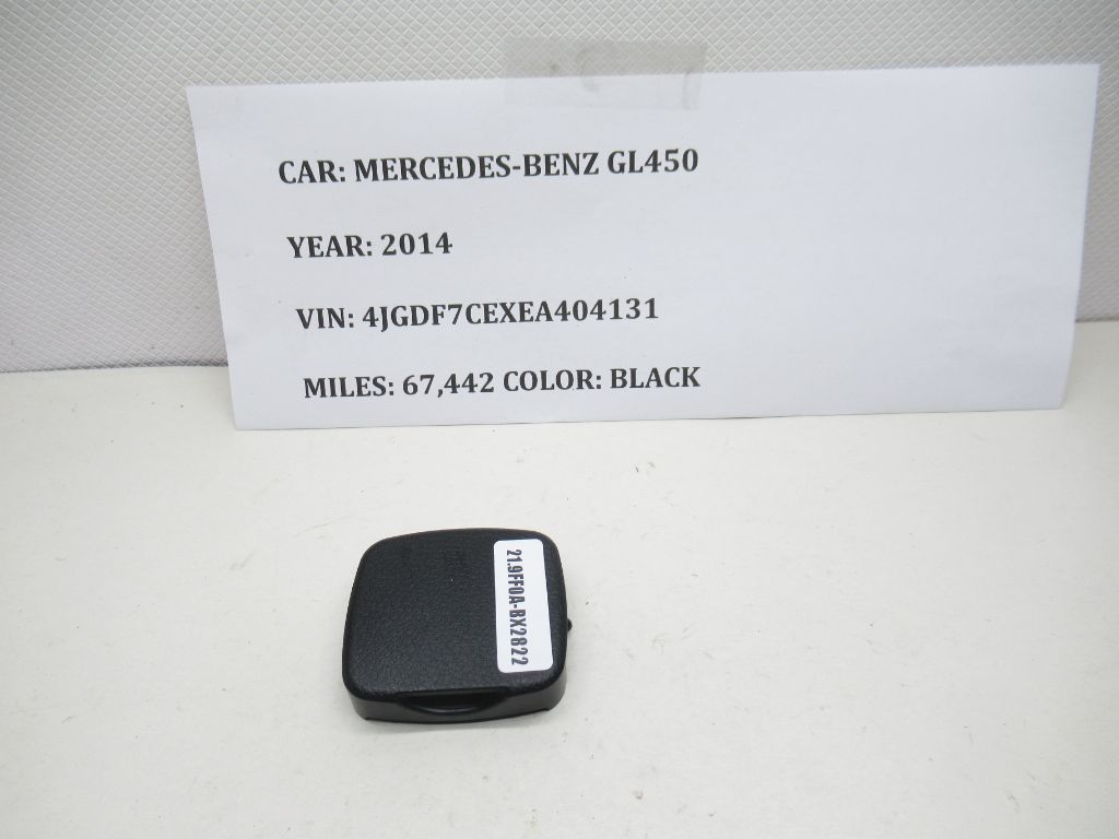 13-15 Mercedes GL450 Trunk Roller Blind Cover Access Cap Trim A1666950057 OEM