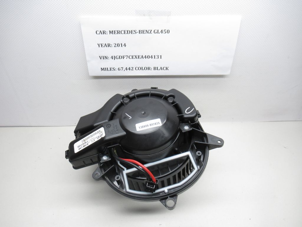 2013-2016 Mercedes GL450 GL550 HVAC AC Blower Motor Fan T1015113G OEM