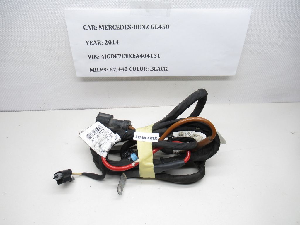 2013-2016 Mercedes GL450 Power Steering Gear Rack Wire Harness A1664407834 OEM