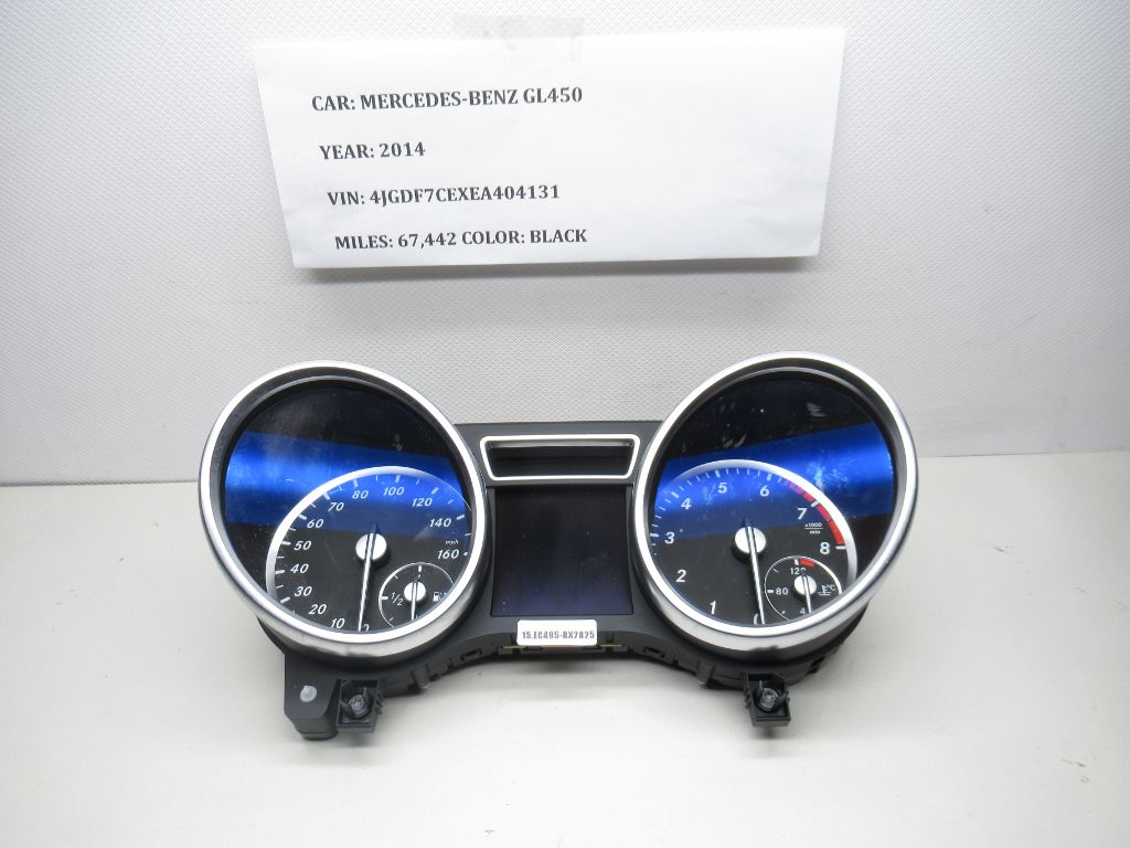 2013-2016 Mercedes GL450 Speedometer Gauge Cluster 0263683187 OEM