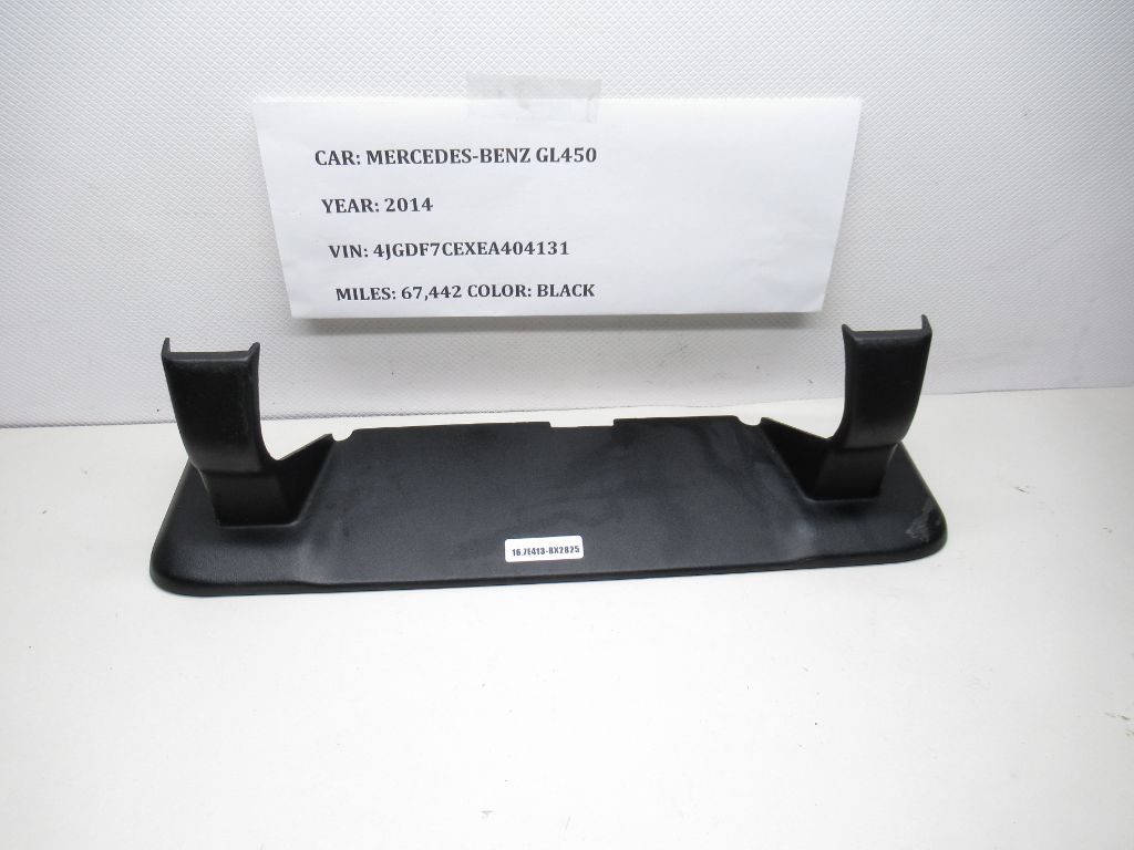 13-16 Mercedes GL450 Rear 2ND Row RH Seat Track Rail Cover Trim A1669212000 OEM