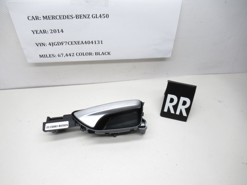 2014-2016 Mercedes GL450 Rear Right Interior Door Handle A1667600661 OEM