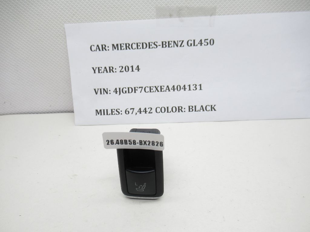 2013-2016 Mercedes GL450 Left 3RD Third Row Seat Switch Button A1668201210 OEM