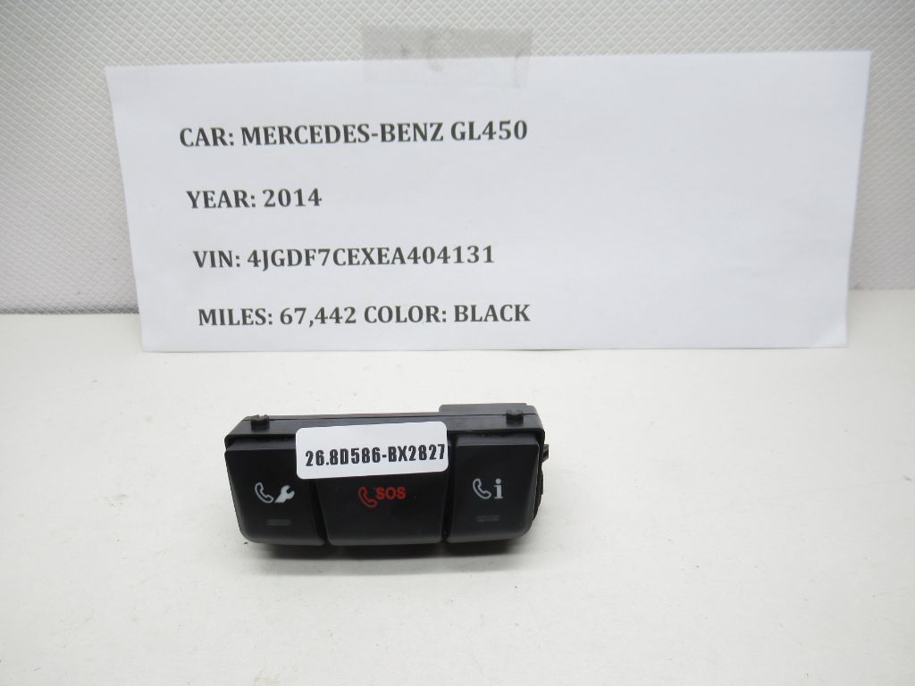 2013-2016 Mercedes GL450 Emergency SOS ROAD Assistance Switch A1728208610 OEM