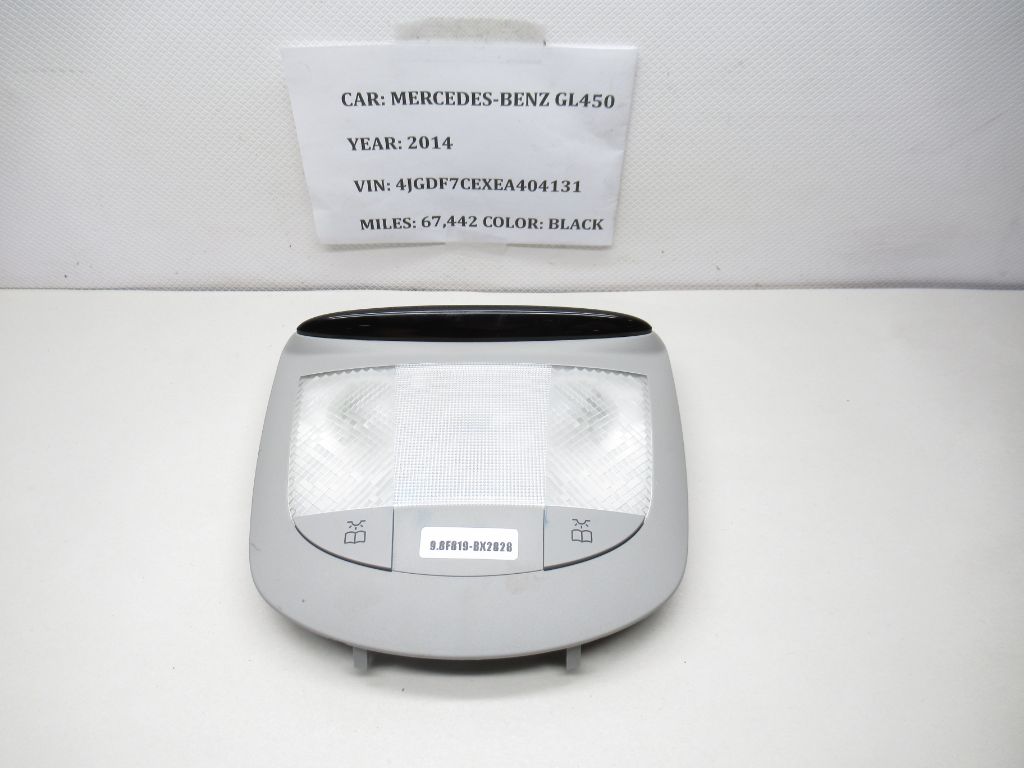 2013-2016 Mercedes-BENZ GL450 Interior Roof Dome Light A1668200223 7E94 OEM