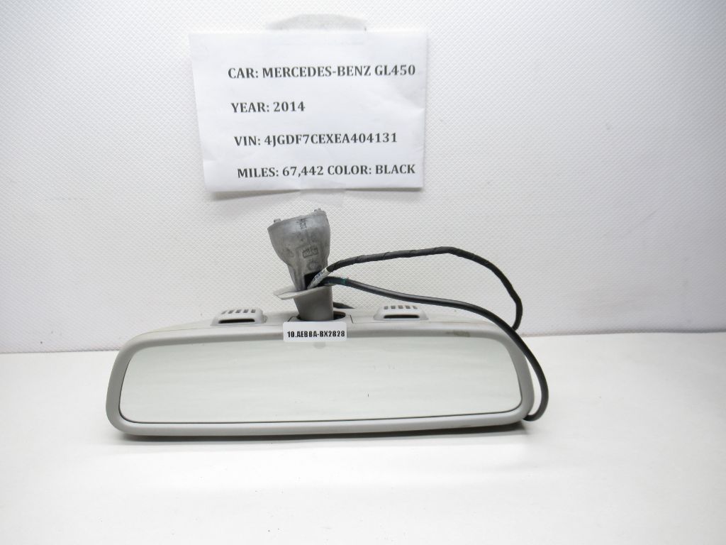 08-14 Mercedes GL450 Interior Top Rear View Mirror 026530 GNTX-822 OEM