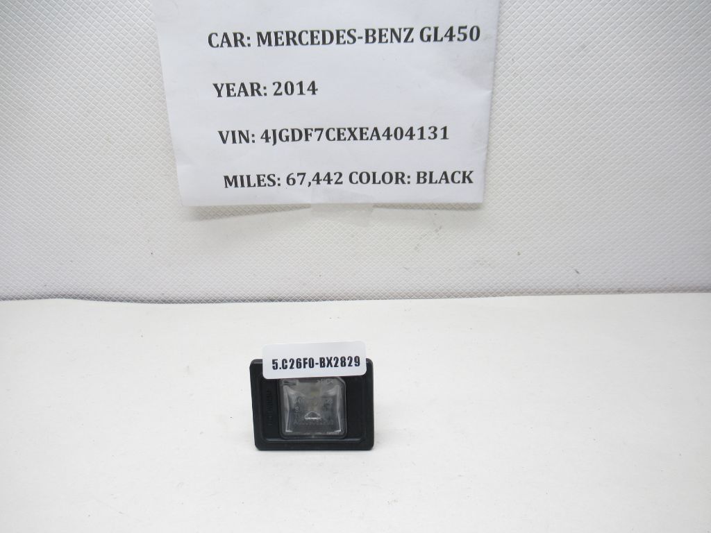 2012-2016 Mercedes-Benz GL450 License Plate Lamp A0009062903 OEM