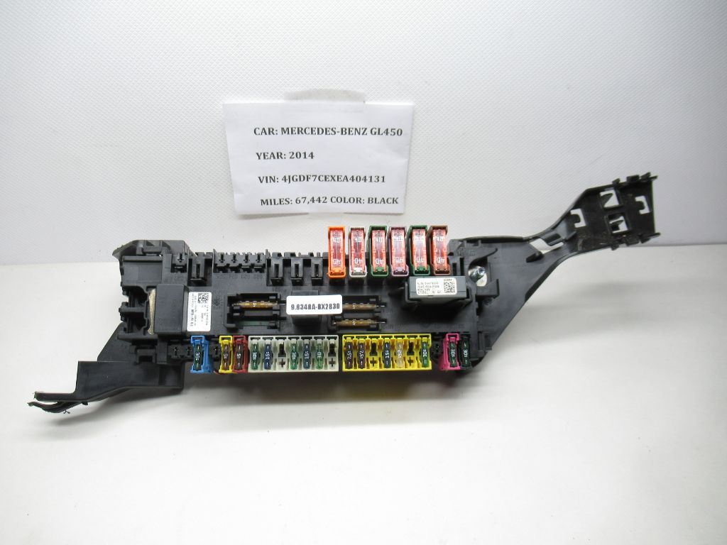 2012-2019 Mercedes-Benz GL450 Front Right Under Seat Fuse Box A1665402350 OEM