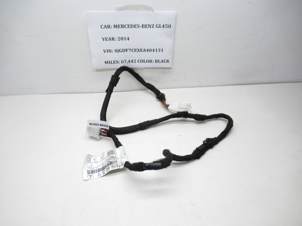 2013-2019 Mercedes-Benz GL450 Rear Seat Backrest Wiring Harness A1644403510 OEM