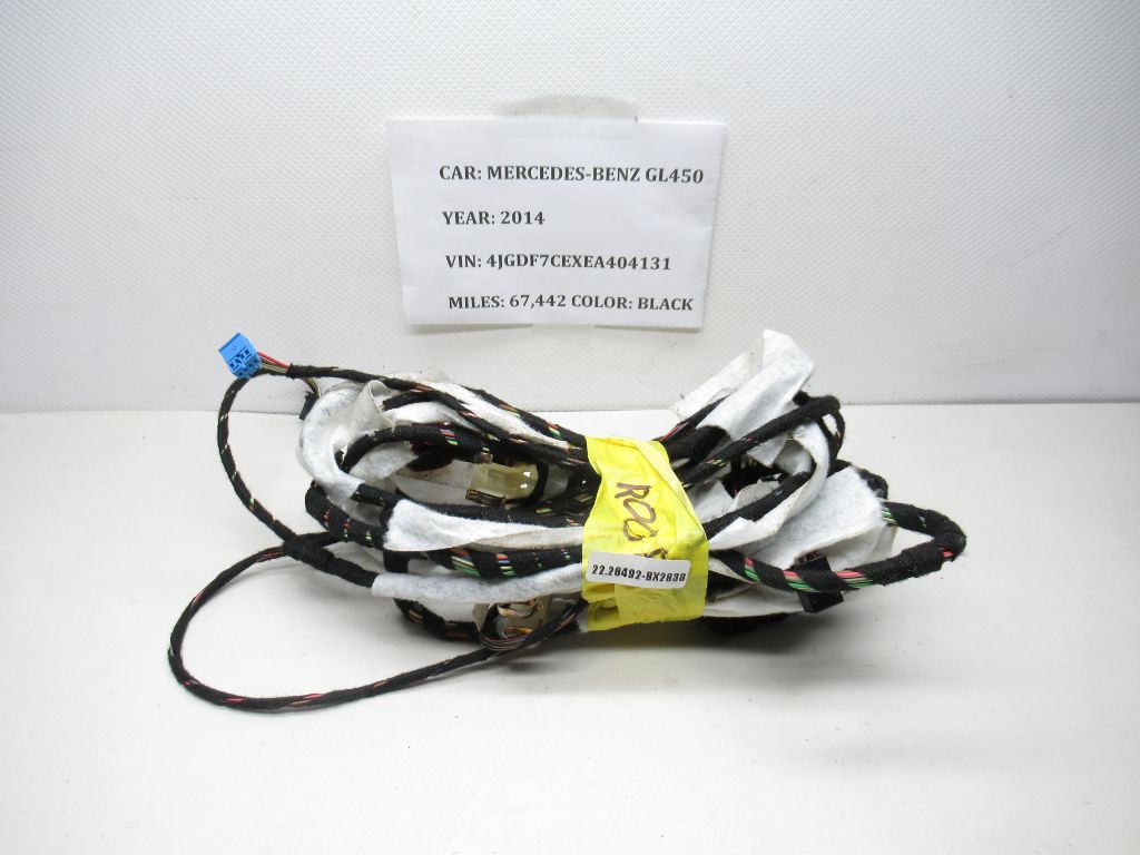 2013-2016 Mercedes GL450 Roof Headliner Wire Wiring Harness A1664407110 OEM