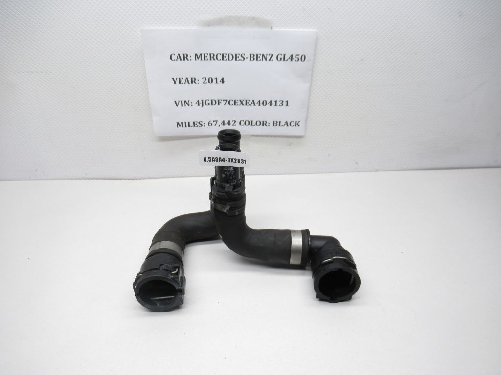 2013-2016 Mercedes-Benz GL450 Radiator Coolant Hose Tube A1665003475 OEM