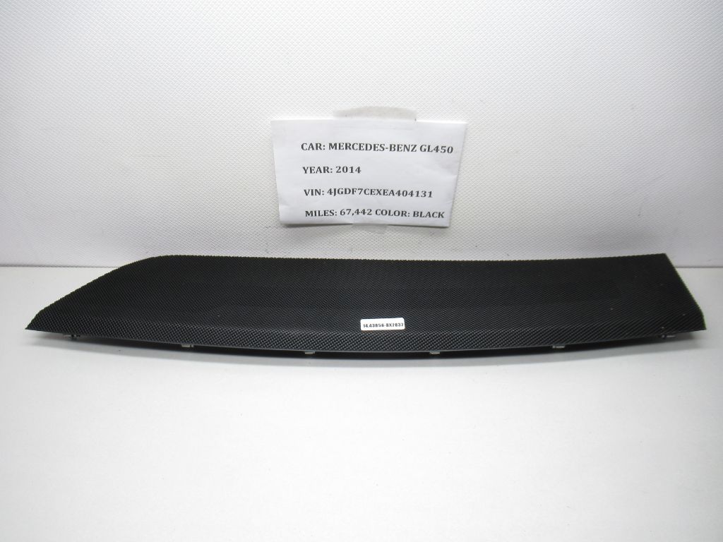 2013-2016 Mercedes GL450 Dash Dashboard Speaker Cover Grill A1666809707 OEM