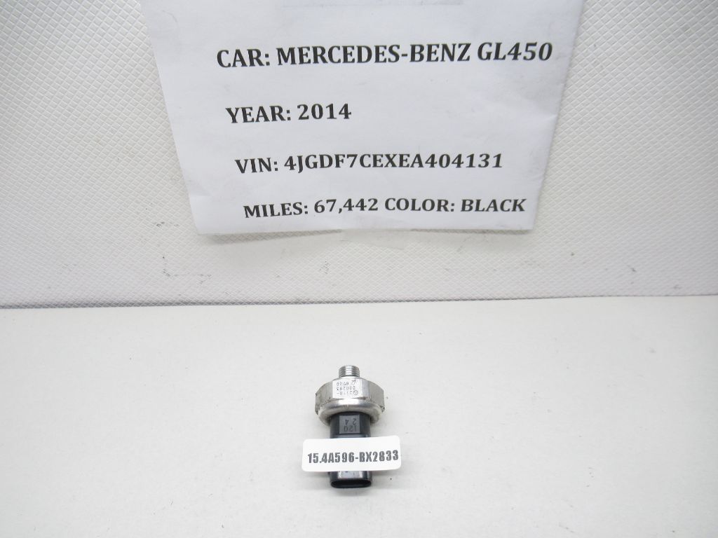 2014-2016 Mercedes GL450 A/C Pressure Sensor 2110000283 OEM