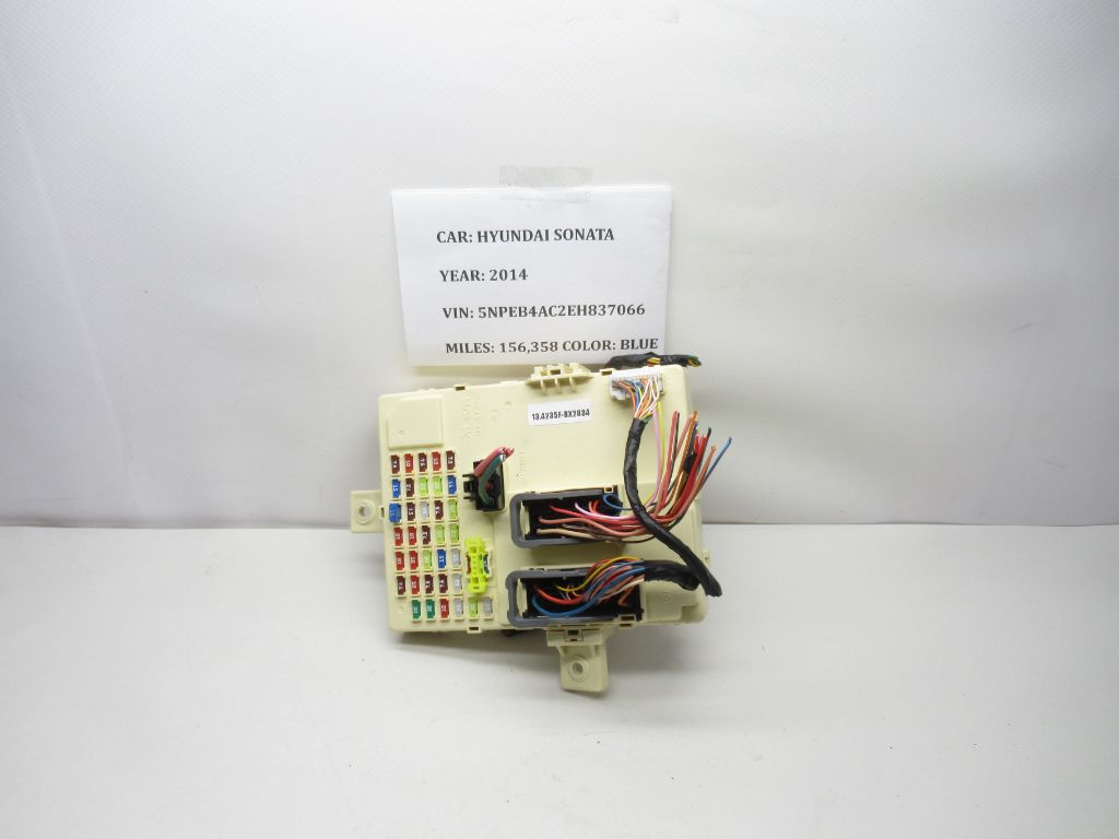 2012 - 2014 Hyundai Sonata Fuse Box Module 91950-3S062 OEM