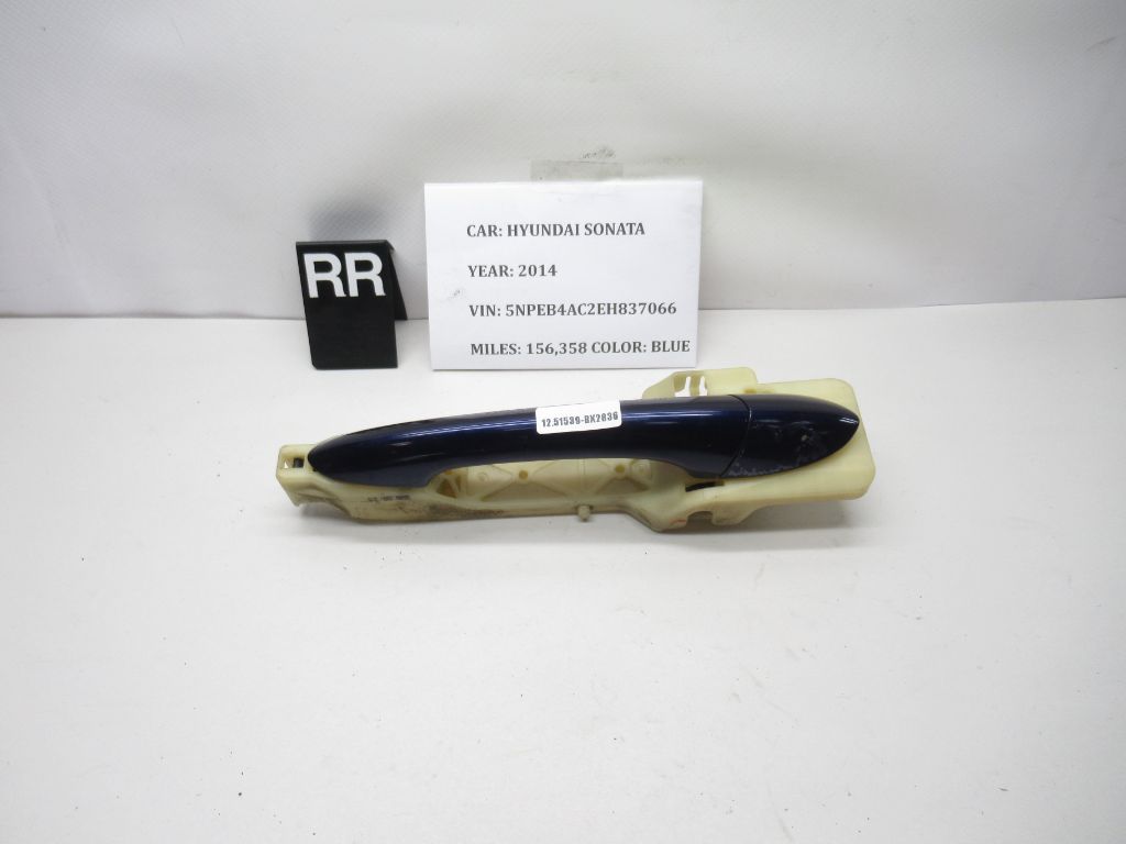 2011-204 Hyundai Sonata Right Passenger Rear Exterior Door Handle OEM