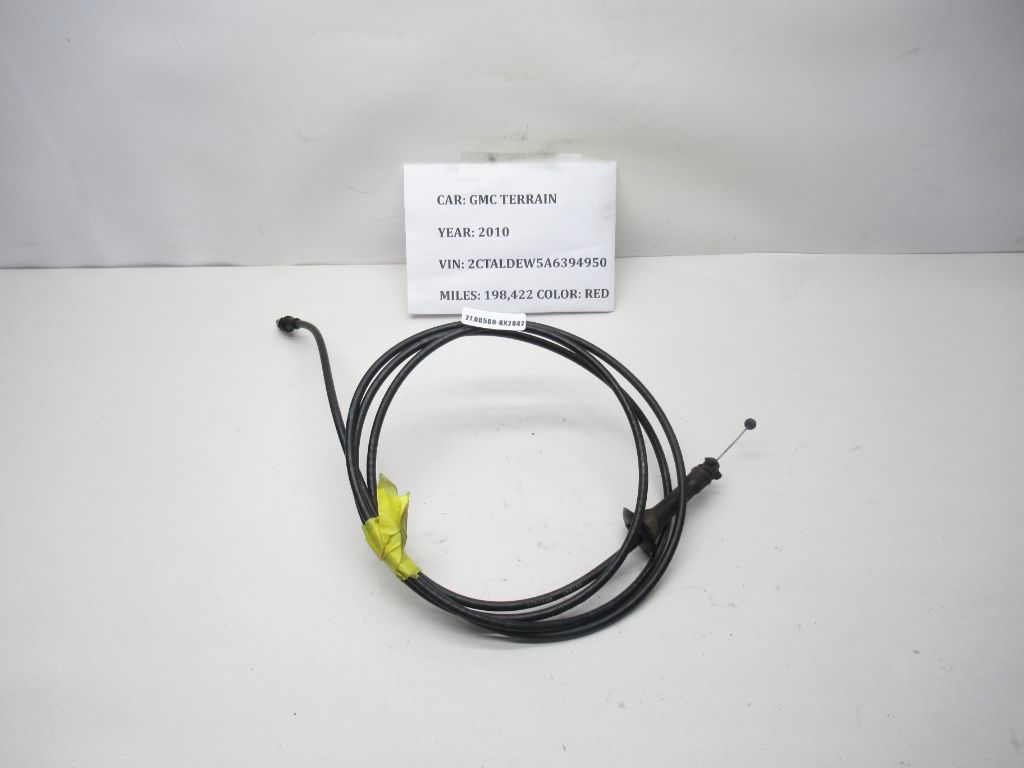 2010-2017 GMC Terrain Hood Latch Lock Release Cable 20861493 OEM