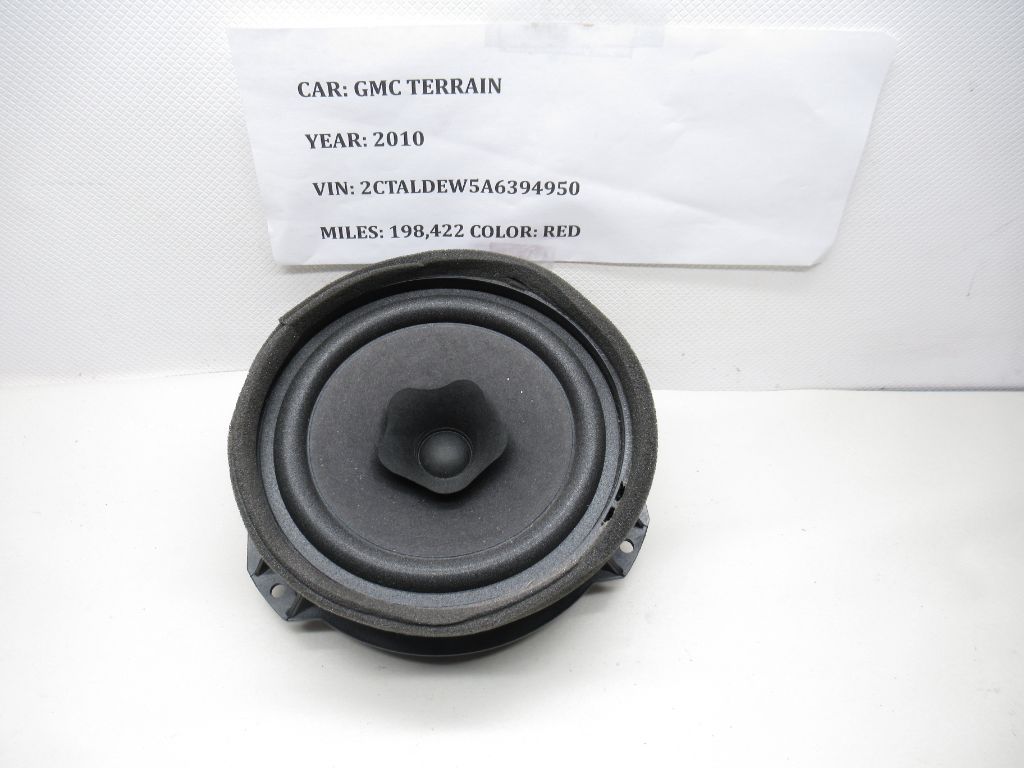 2010-2017 GMC Terrain Rear  Door Audio Speaker 25845394 OEM