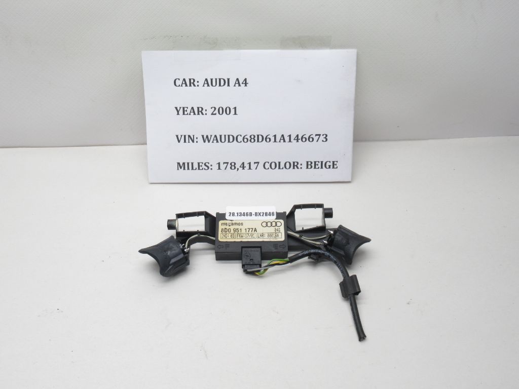 2000-2001 Audi A4 Motion Detector Sensor 8D0951177A OEM