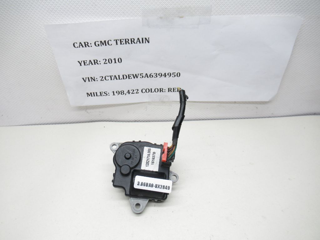 2010-2017 GMC Terrain AC Evaporator HVAC Blend Motor Actuator 12821714 OEM