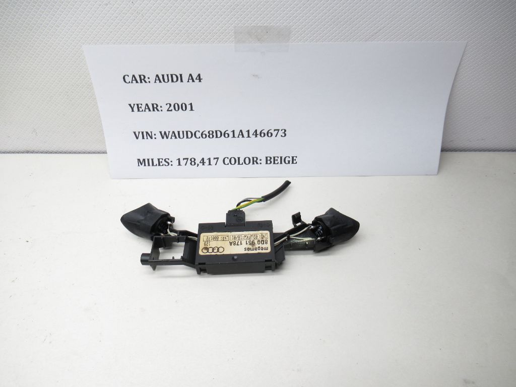 1999-2001 Audi A4 Anti Theft Movement Motion Sensor 8D0951178A OEM