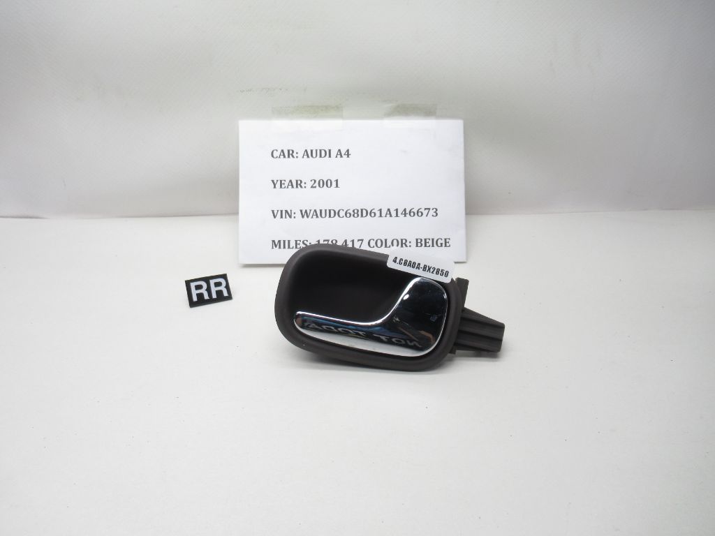 1999-2001 Audi A4 Rear Right Side Interior Door Handle 8D0839020 OEM