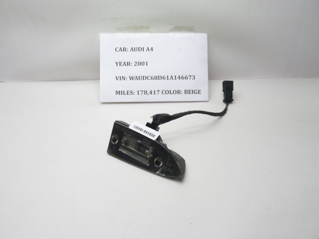 1999-2001 Audi A4 License Plate Light 8D0943021A OEM