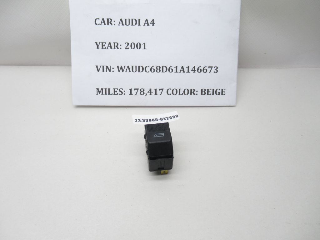 1997-2001 Audi A4 Quattro Power Window Control Switch 4D095985501C OEM