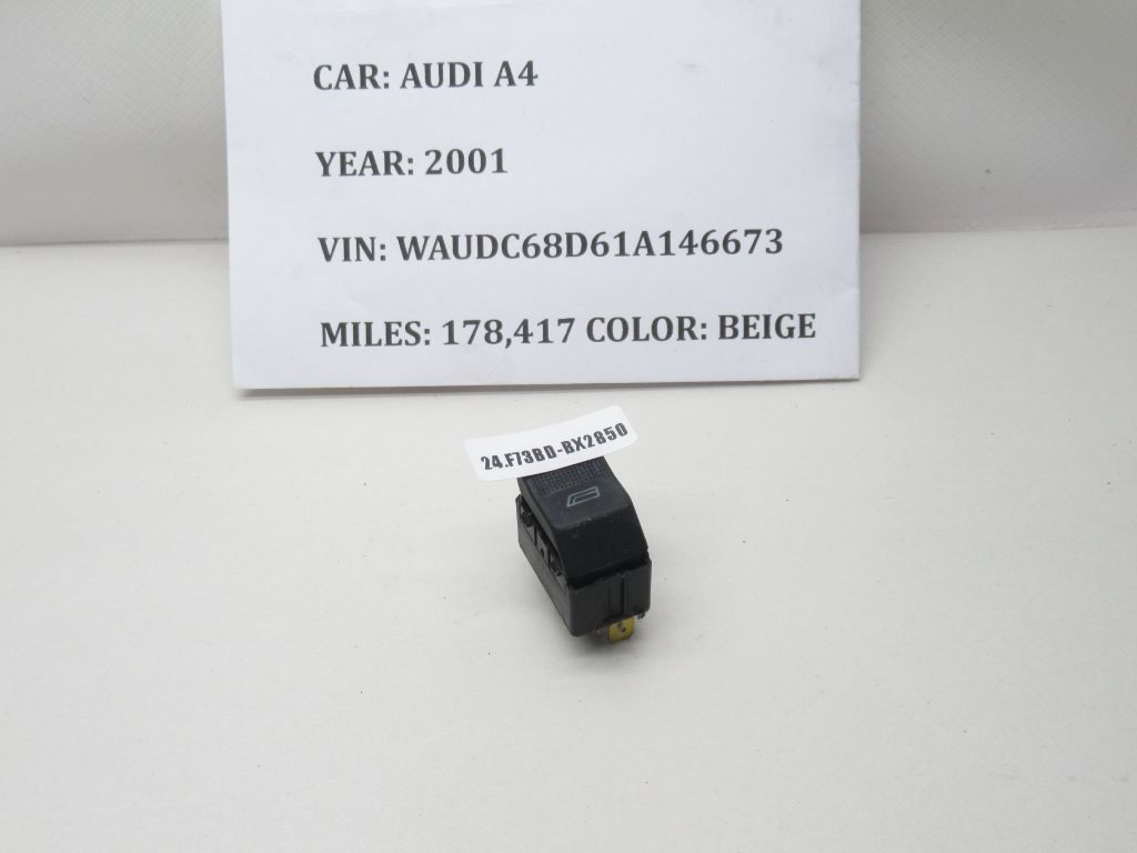 1997-2001 Audi A4 Quattro Power Window Control Switch 4D095985501C OEM