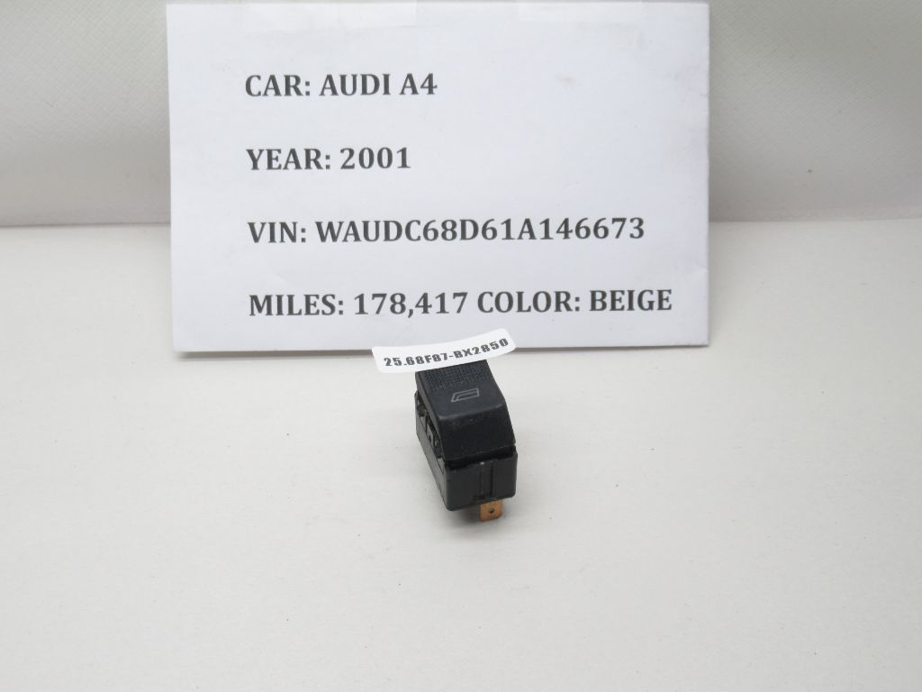 1997-2001 Audi A4 Quattro Power Window Control Switch 4D095985501C OEM