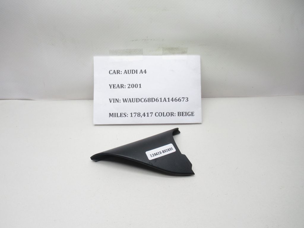 1998-2001 Audi A4 Right Door Mirror Trim 8D0857506 OEM