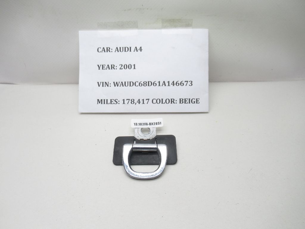 1998-2001 Audi A4 Rear Cargo Tie Down Hook OEM