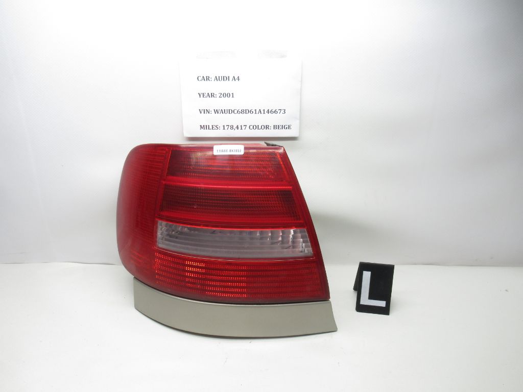 1996-2001 Audi A4 Rear Left Tail Light 8D0945095H OEM