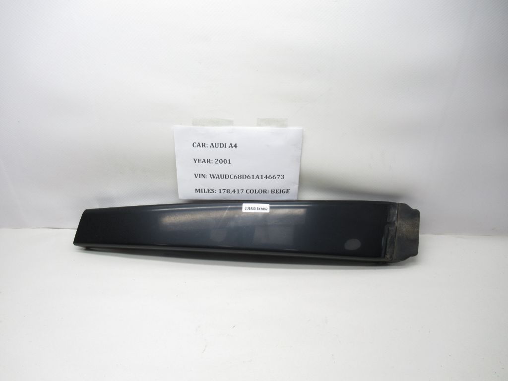 1999-2001 Audi A4 Right Side Exterior B-Pillar Trim 8D0853290 OEM