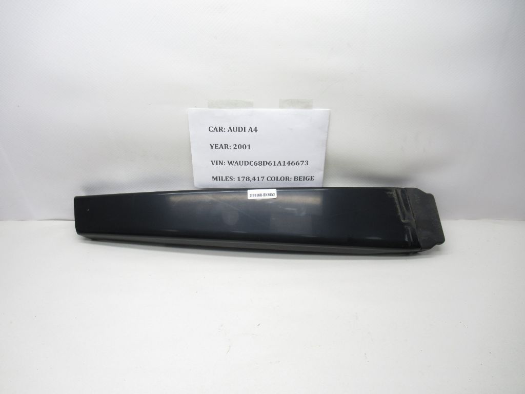 1998-2004 Audi A4 Front Left Side Exterior B-Pillar Trim 4B0853289 OEM