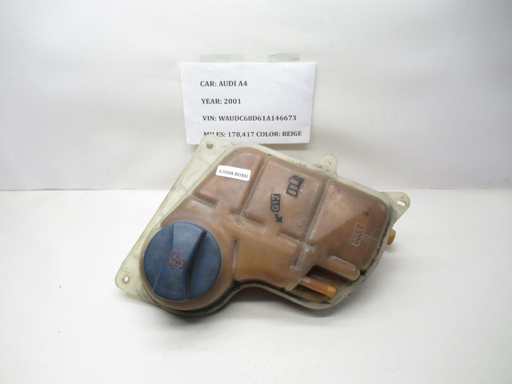 1998-2005 Audi A4 Engine Coolant Reservoir Bottle 8D0121403L OEM