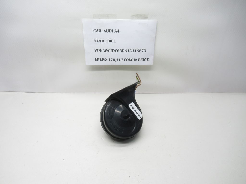 1997-2002 Audi A4 High Note Horn Siren Alarm E20092018 OEM