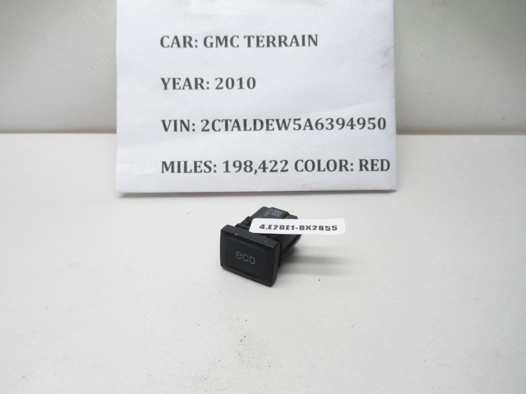 2010-2017 GMC Terrain Fuel Economy Switch 20767122 OEM