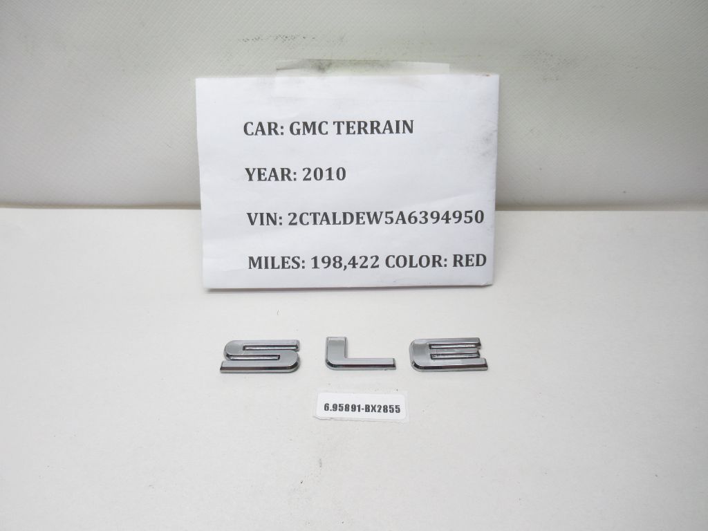 2010-2017 GMC Terrain SLT Emblem 15825695 OEM