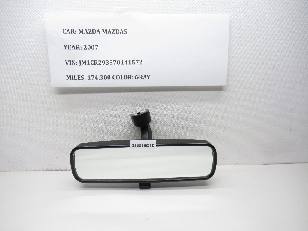 2006-2007 Mazda 5 Rear View Mirror BP4L-69-220A OEM