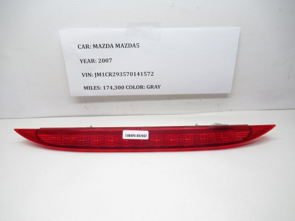 2006-2010 Mazda 5 Rear High Mounted 3rd Brake Light Lamp C235-51-580 OEM