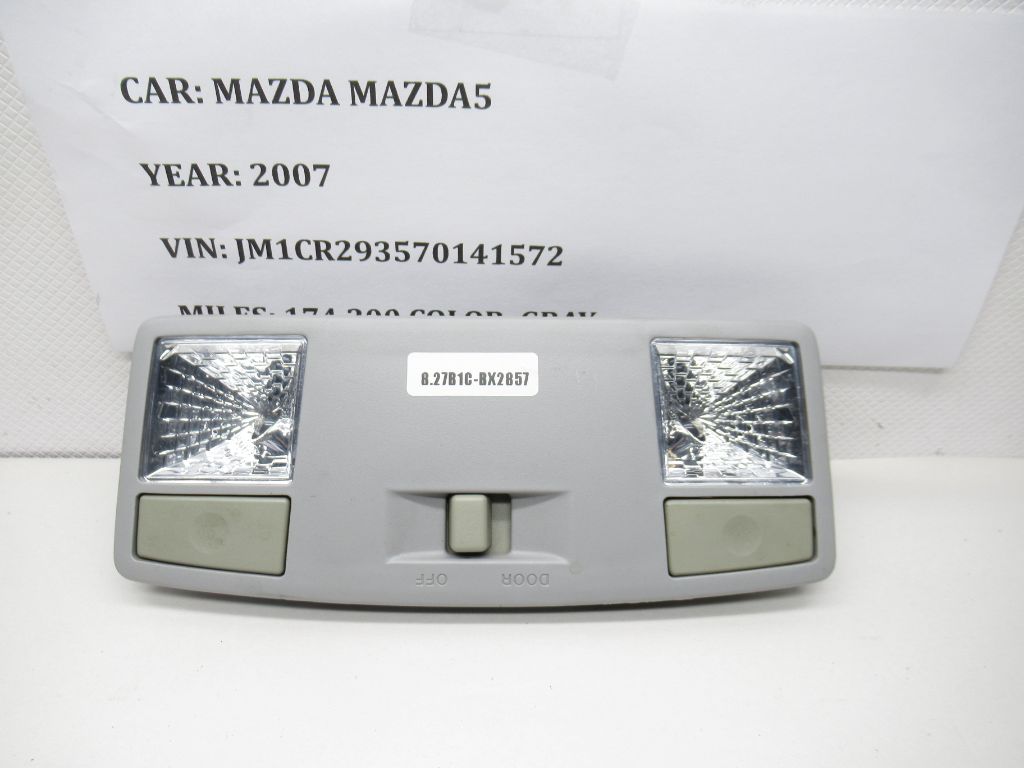 2006-2010 Mazda 5 Front Center Overhead Dome Reading Light C23-551-310-75 OEM