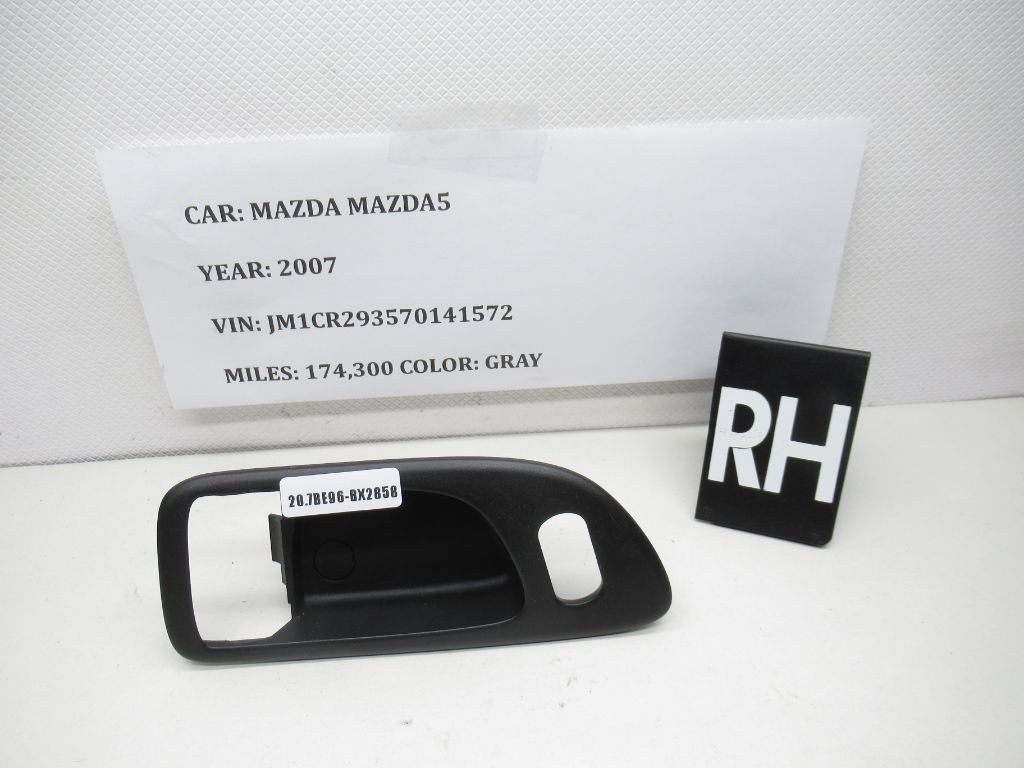 2006-2010 Mazda 5 Front Right Inner Door Handle Cover GK2A-58-303C-02 OEM