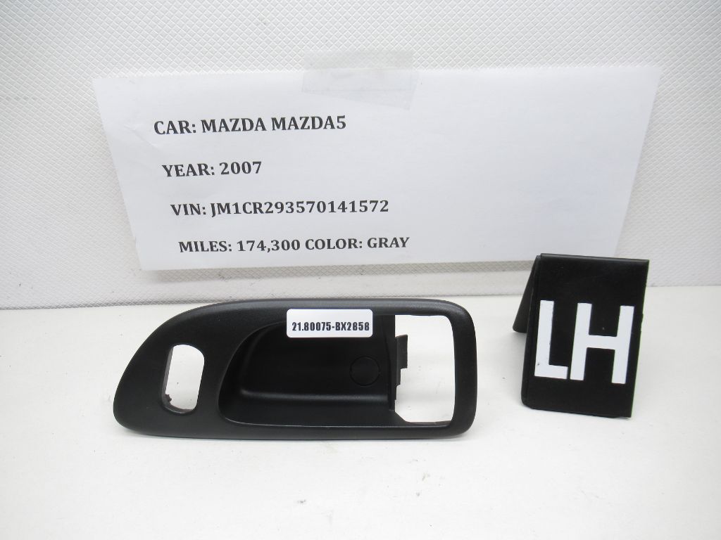 2006-2010 Mazda 5 Front Left Interior Door Handle Cover GK2A-66-660 OEM