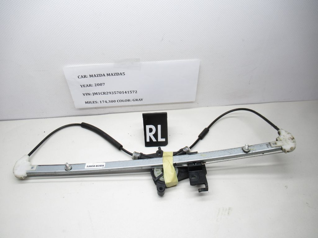 2006-2015 Mazda 5 RL Window Regulator Motor GJ6A5858X OEM